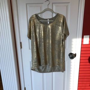 Lularoe Elegant 3XL Gold Classic Tee